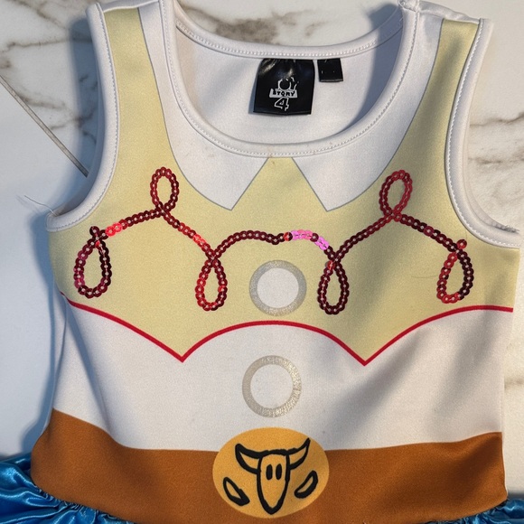 Disney Jesse Toy Story Dress - Blue, White, and Black - Picture 3 of 4